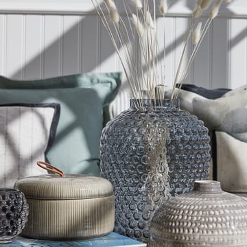 Callie opbergpot met deksel Ø16 cm - Silver grey - Lene Bjerre