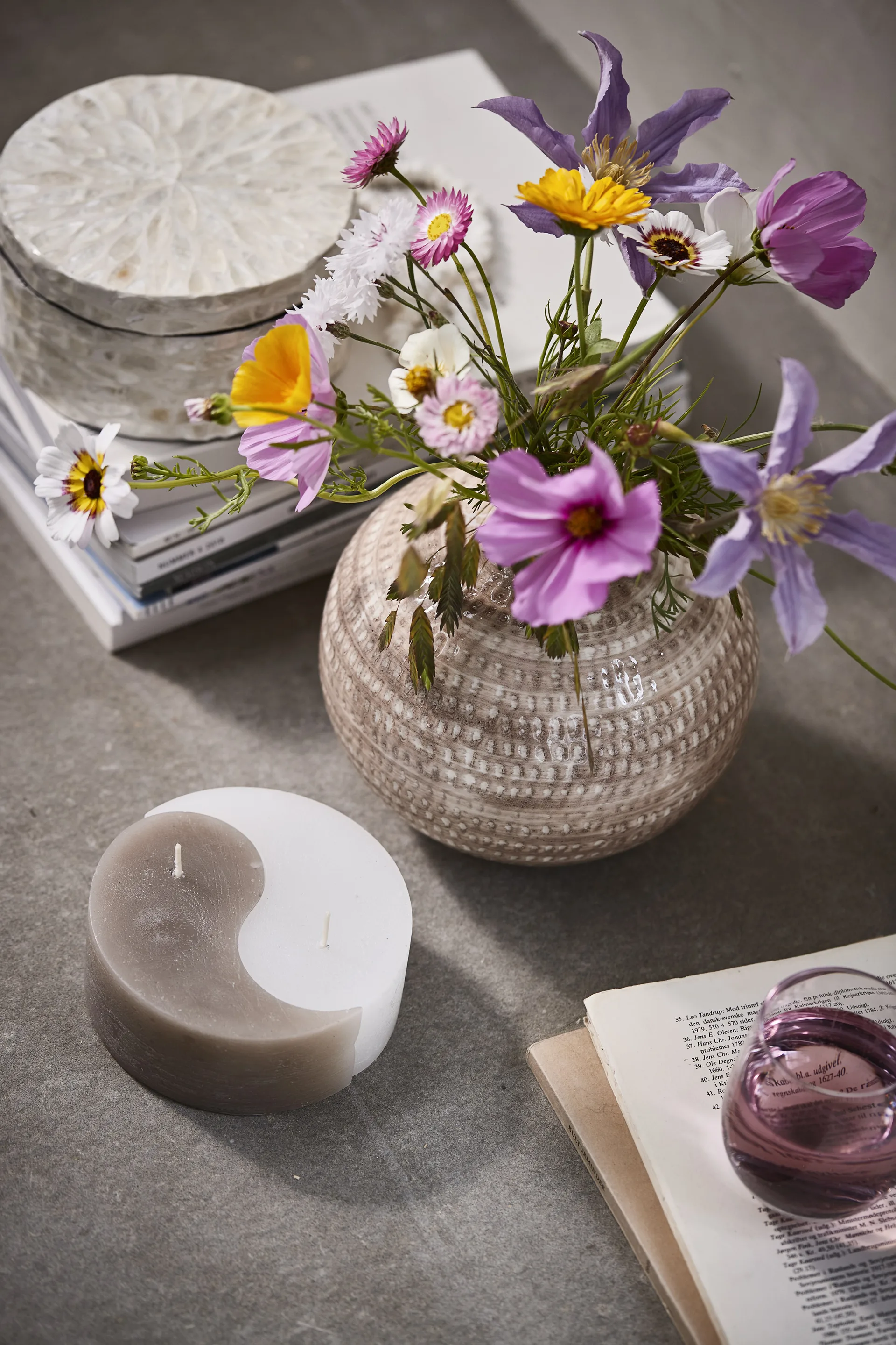 Cassandra vaas 15,5 cm, Bark Lene Bjerre