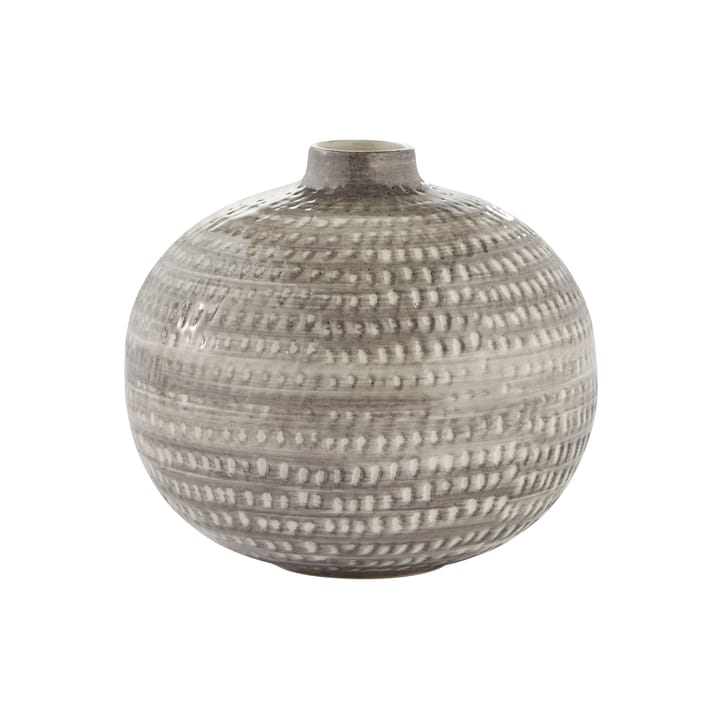 Cassandra vaas 15,5 cm - Donkergrijs - Lene Bjerre