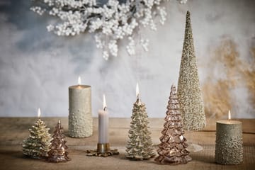 Caville kandelaar sneeuwvlok 9,5 cm - light gold - Lene Bjerre