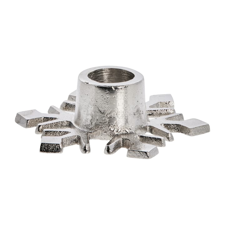 Caville kandelaar sneeuwvlok 9,5 cm - silver - Lene Bjerre