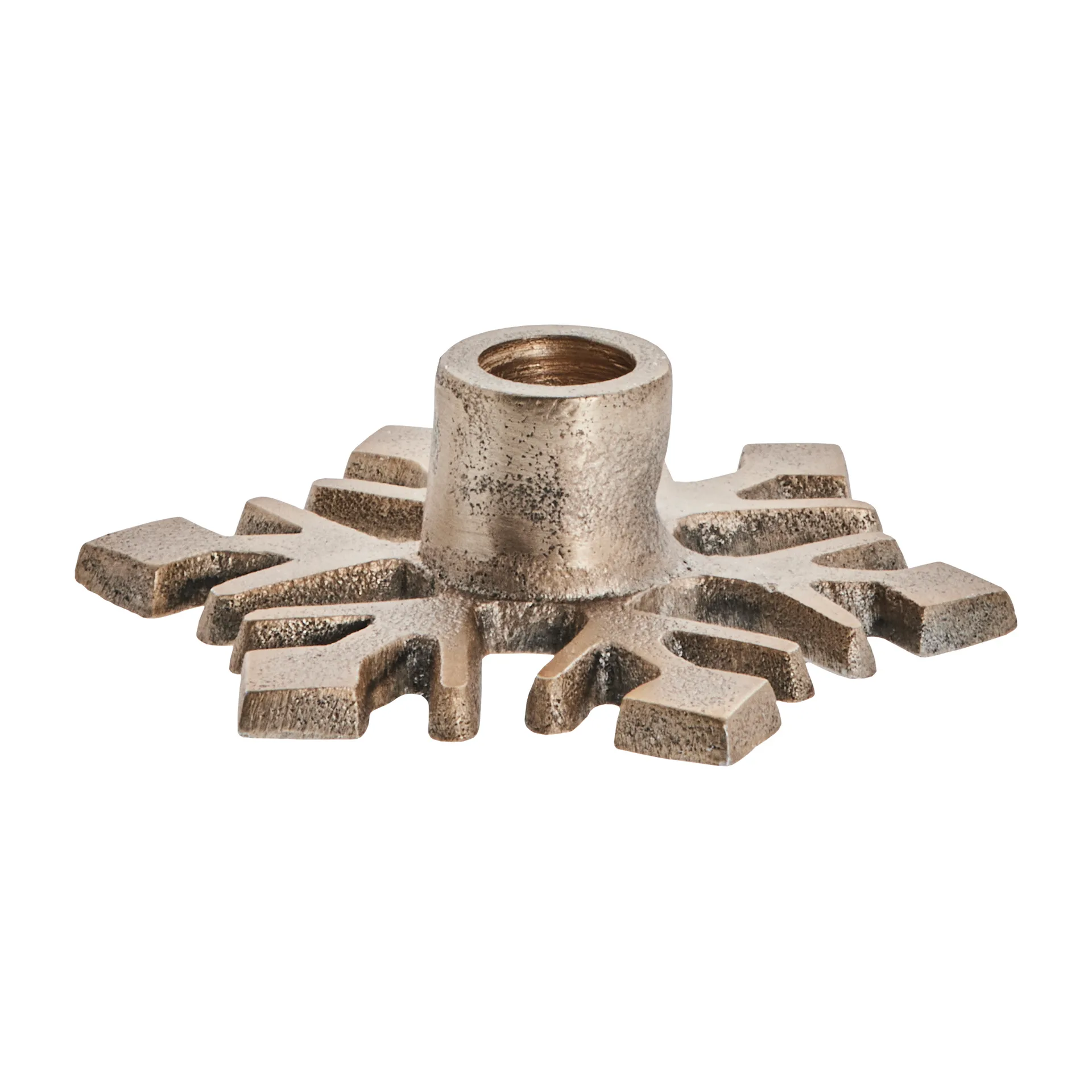 Caville kandelaar sneeuwvlok , light gold Lene Bjerre