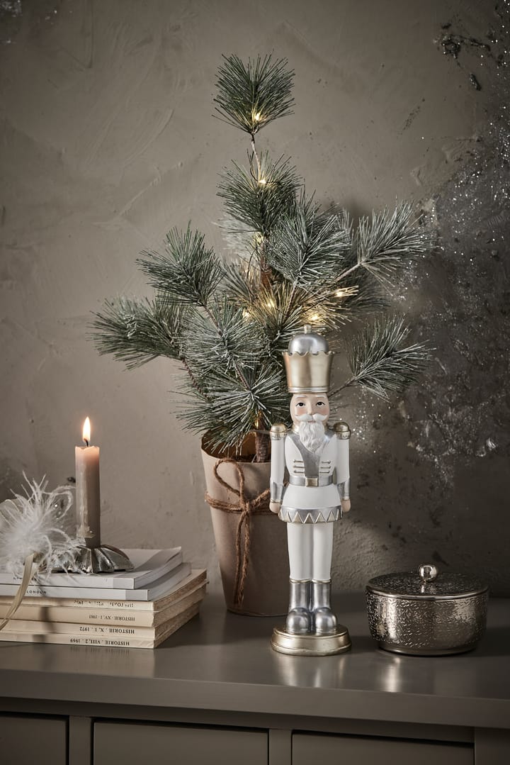 Caville kandelaar ster 8 cm, silver Lene Bjerre