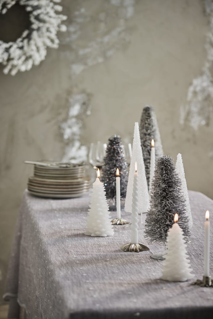 Caville kandelaar ster 8 cm, silver Lene Bjerre