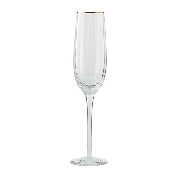 Claudine champagneglas 23,5 cl - Clear-light gold - Lene Bjerre