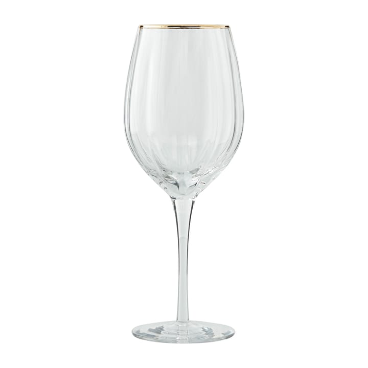 Claudine rodewijnglas 58 cl - Clear-light gold - Lene Bjerre