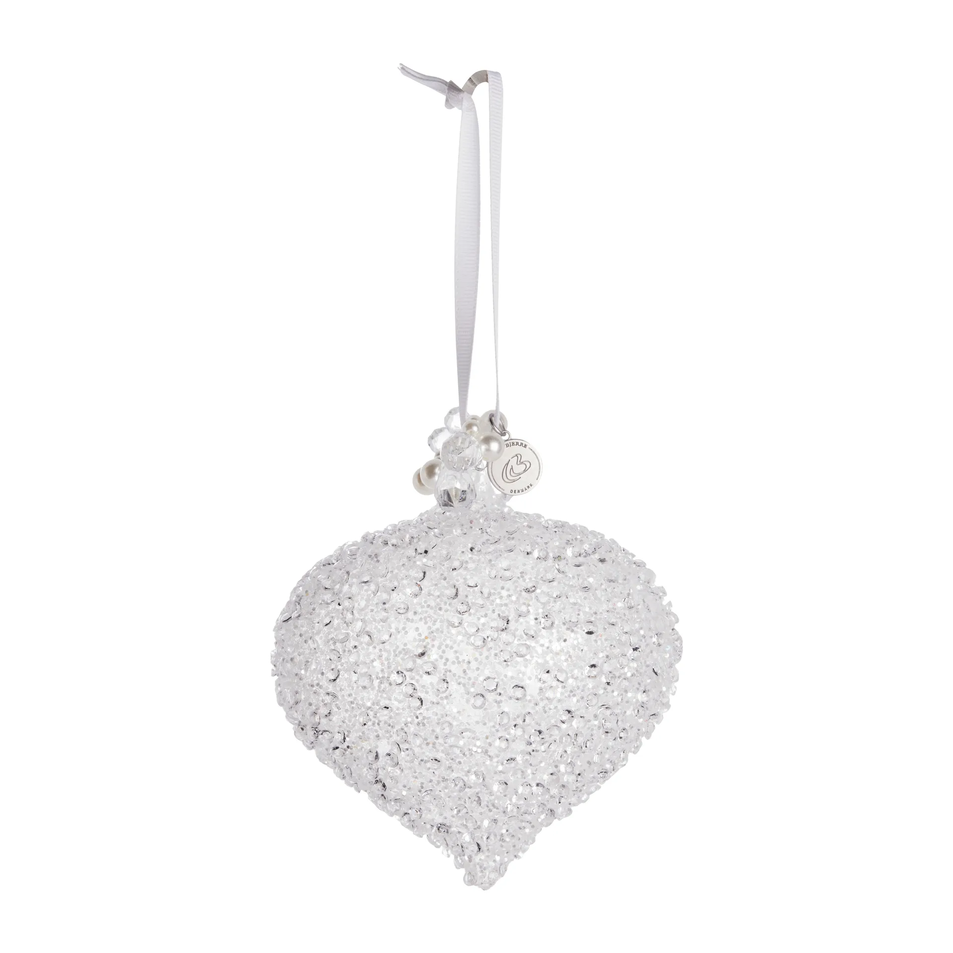 Cristelle kerstbal Ø12 cm, white Lene Bjerre