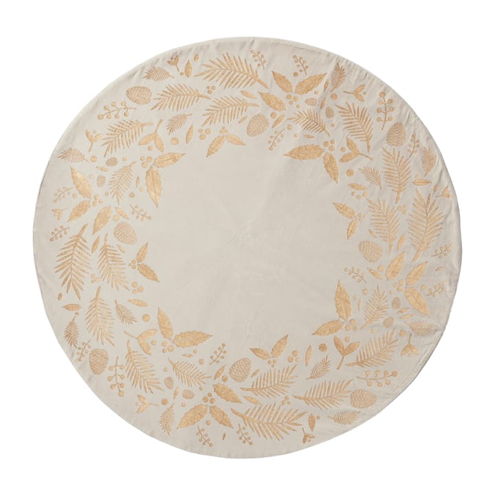 Cristie kerstboomkleed Ø110 cm - linen-light gold - Lene Bjerre