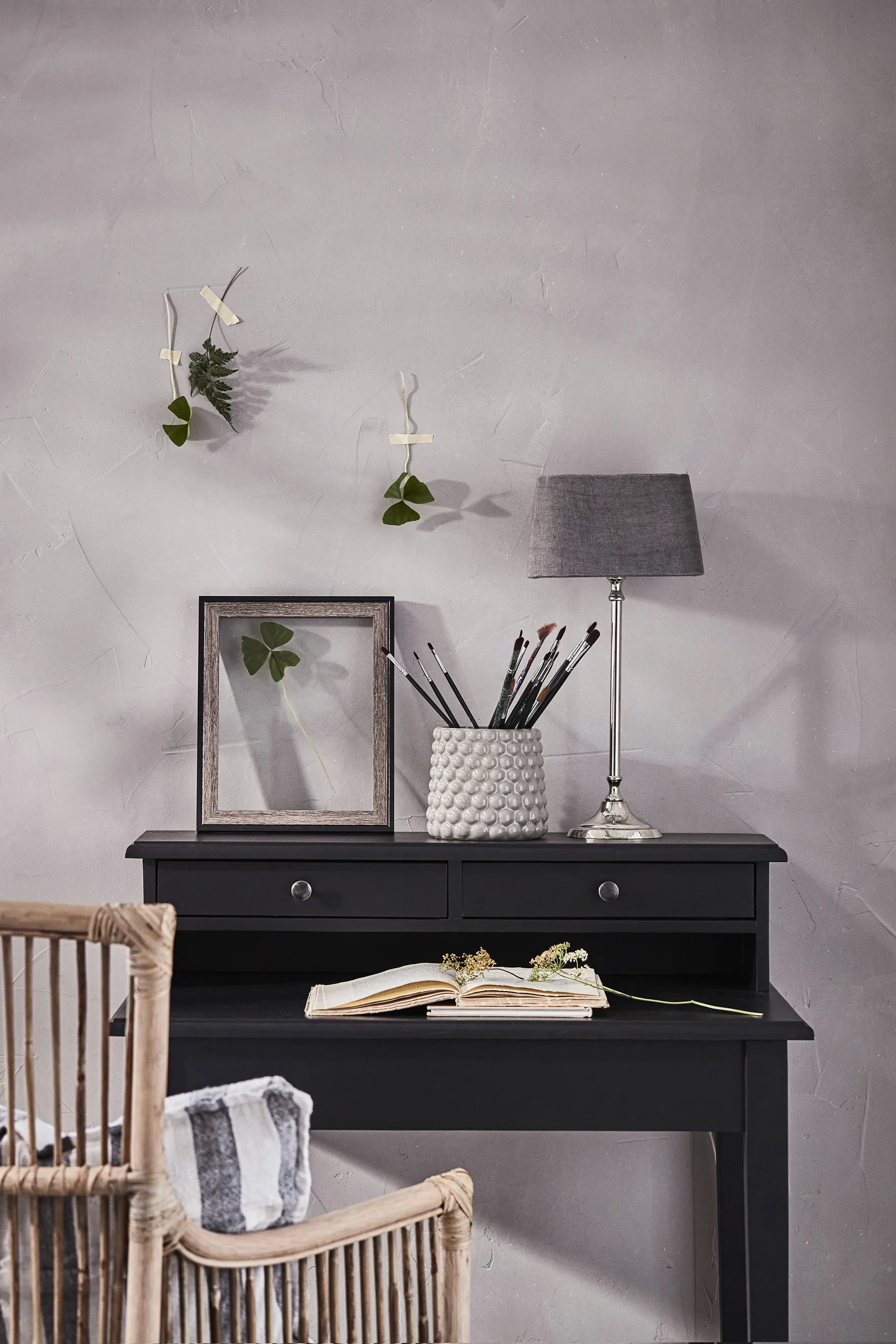 Dotsie (bloem)pot Ø14 cm, Grey Lene Bjerre