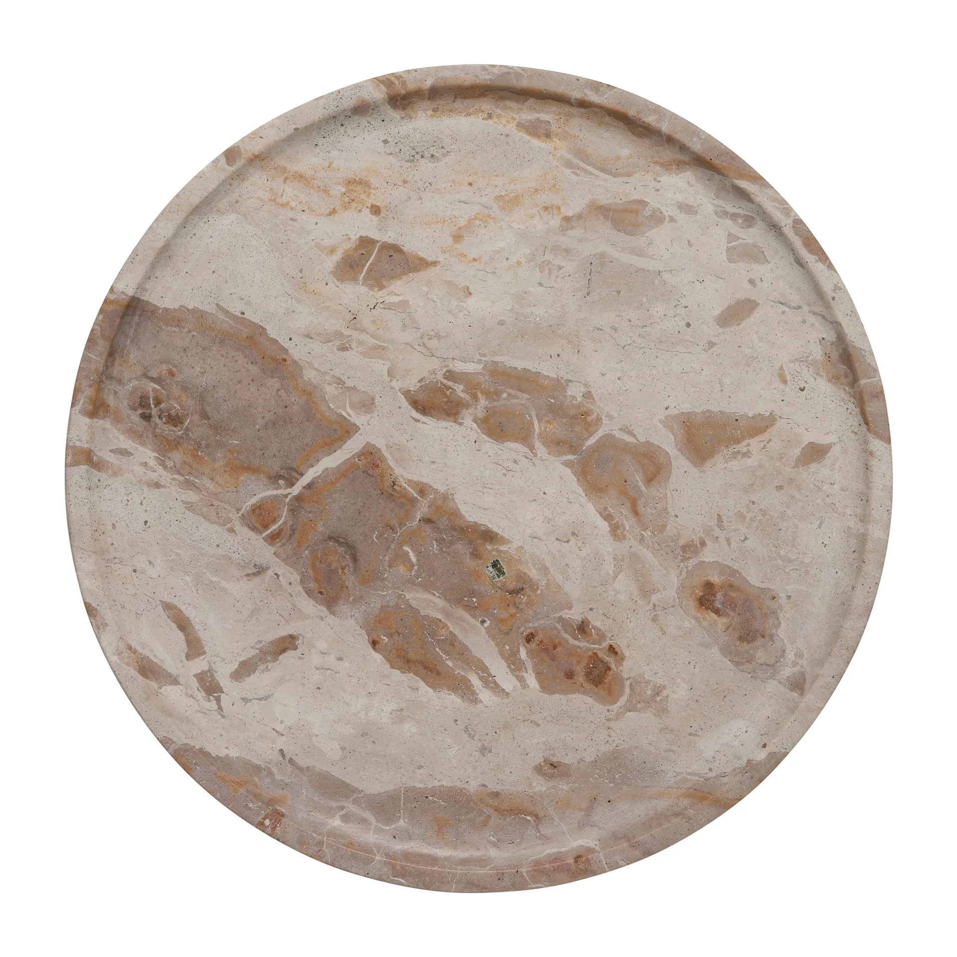 Ellia dienblad Ø25 cm, Linen Lene Bjerre