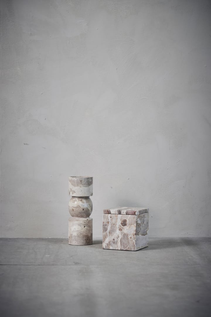 Ellia kandelaar 23 cm, Linen Lene Bjerre
