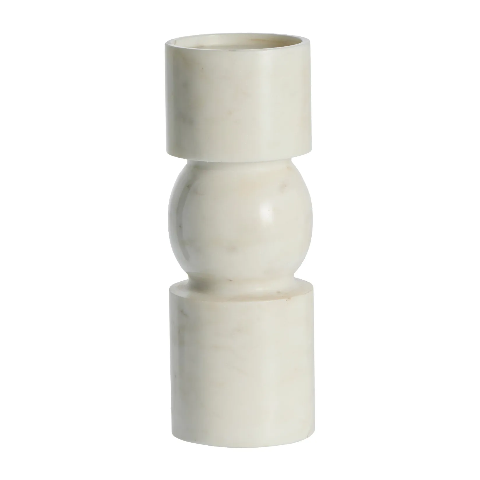 Ellia kandelaar 23 cm, White Lene Bjerre
