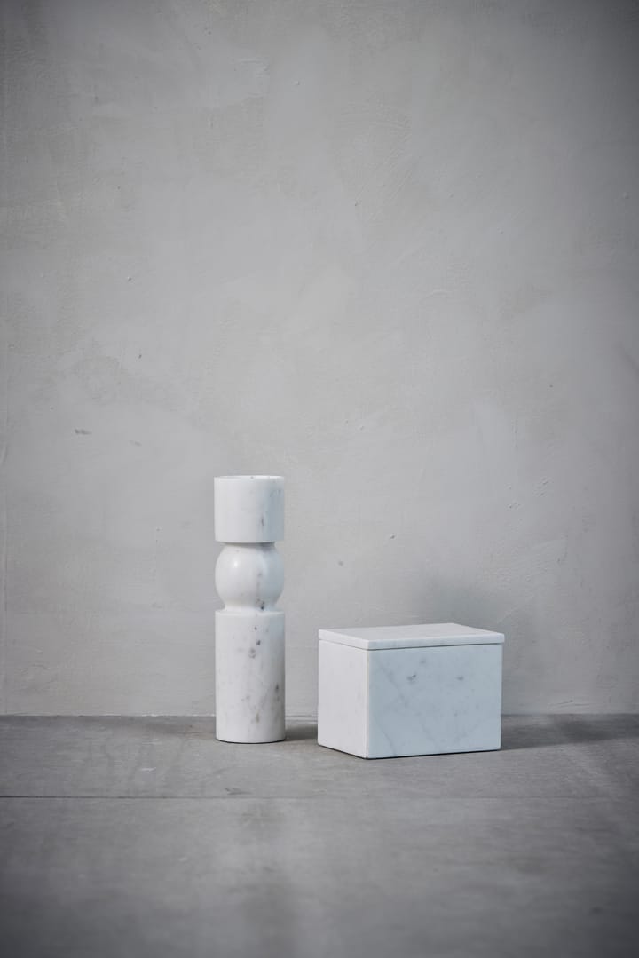 Ellia kandelaar 30 cm, White Lene Bjerre