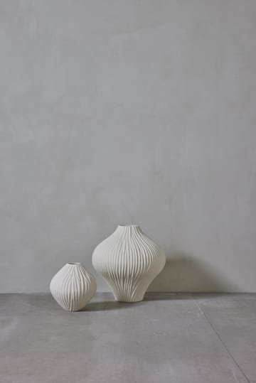 Esmia decoratievaas 21 cm - Off white - Lene Bjerre