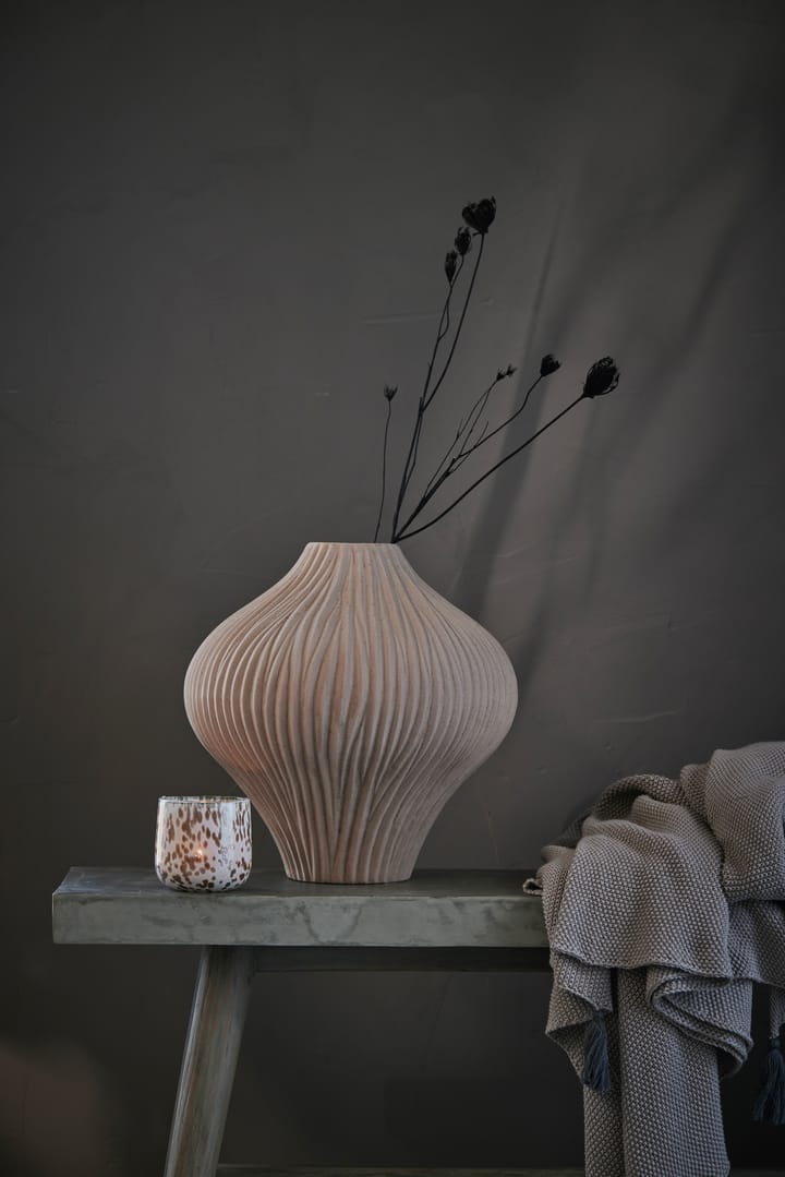 Esmia decoratievaas 34,5 cm, Powder Lene Bjerre