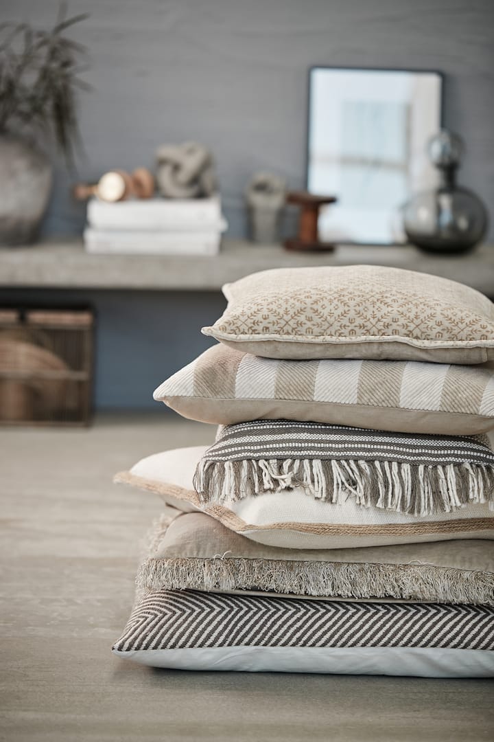 Frida kussen light-beige, 50x50 cm Lene Bjerre