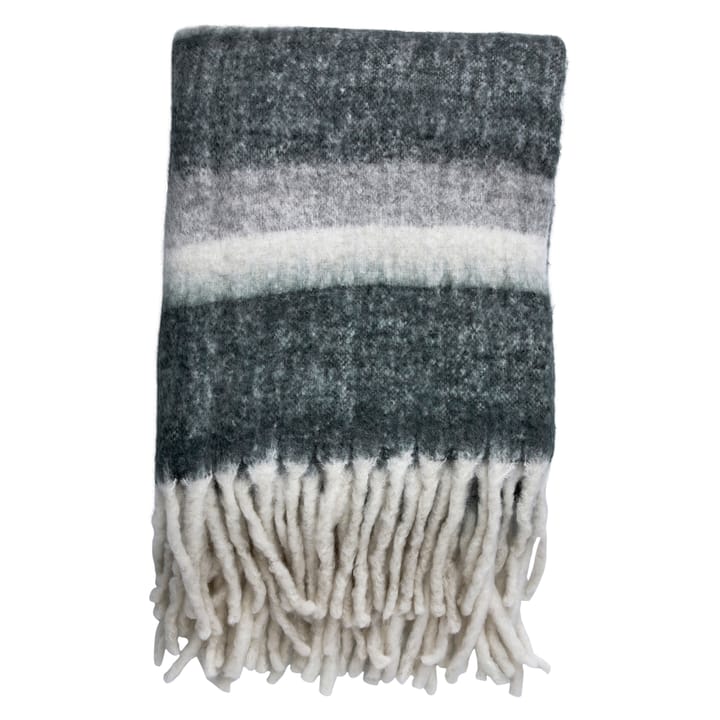 Friola plaid 170x130 cm, Grey-off white Lene Bjerre