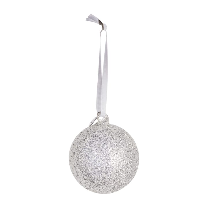 Glitteria kerstbal Ø10 cm - silver - Lene Bjerre