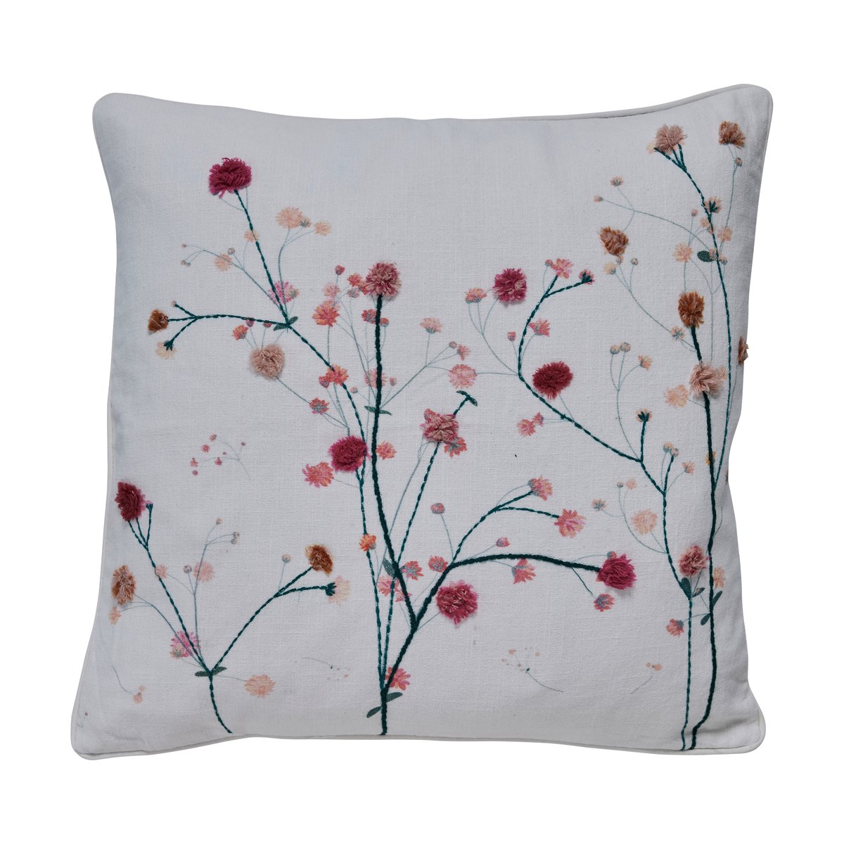 Lene Bjerre Hallie kussen 50x50 cm Off White | Scandinavisch Interieur | Kussens | Wit