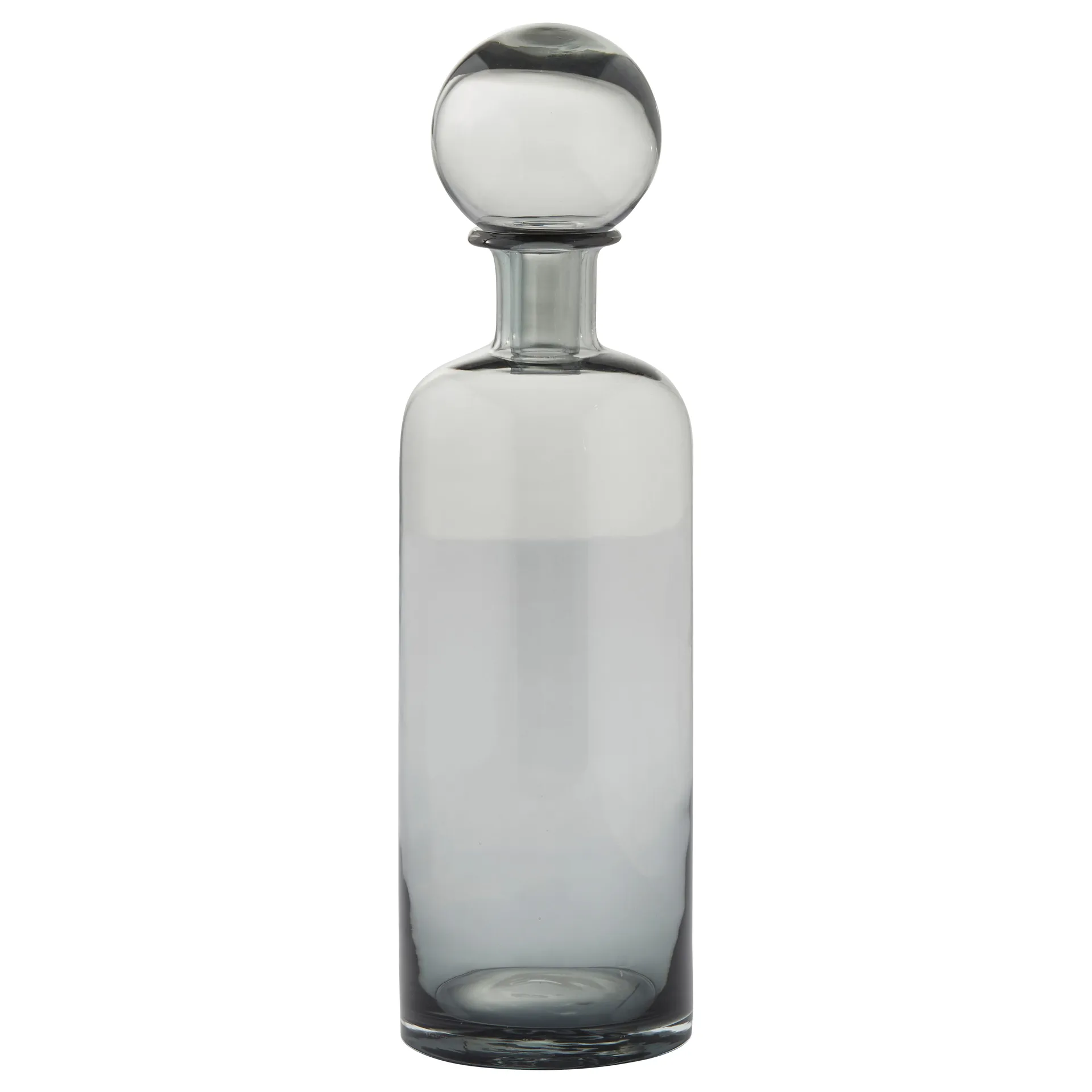 Hedria karaf 40 cm, Smoked grey Lene Bjerre