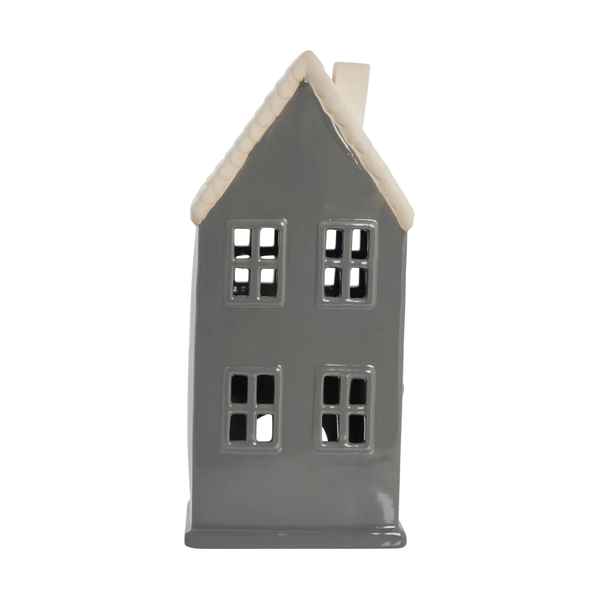Hollia decoratiehuisje 29 cm, Dark grey Lene Bjerre