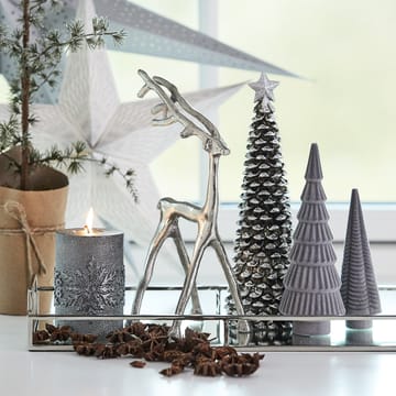 Jalia decoratie kerstboom 20 cm - Dark grey - Lene Bjerre