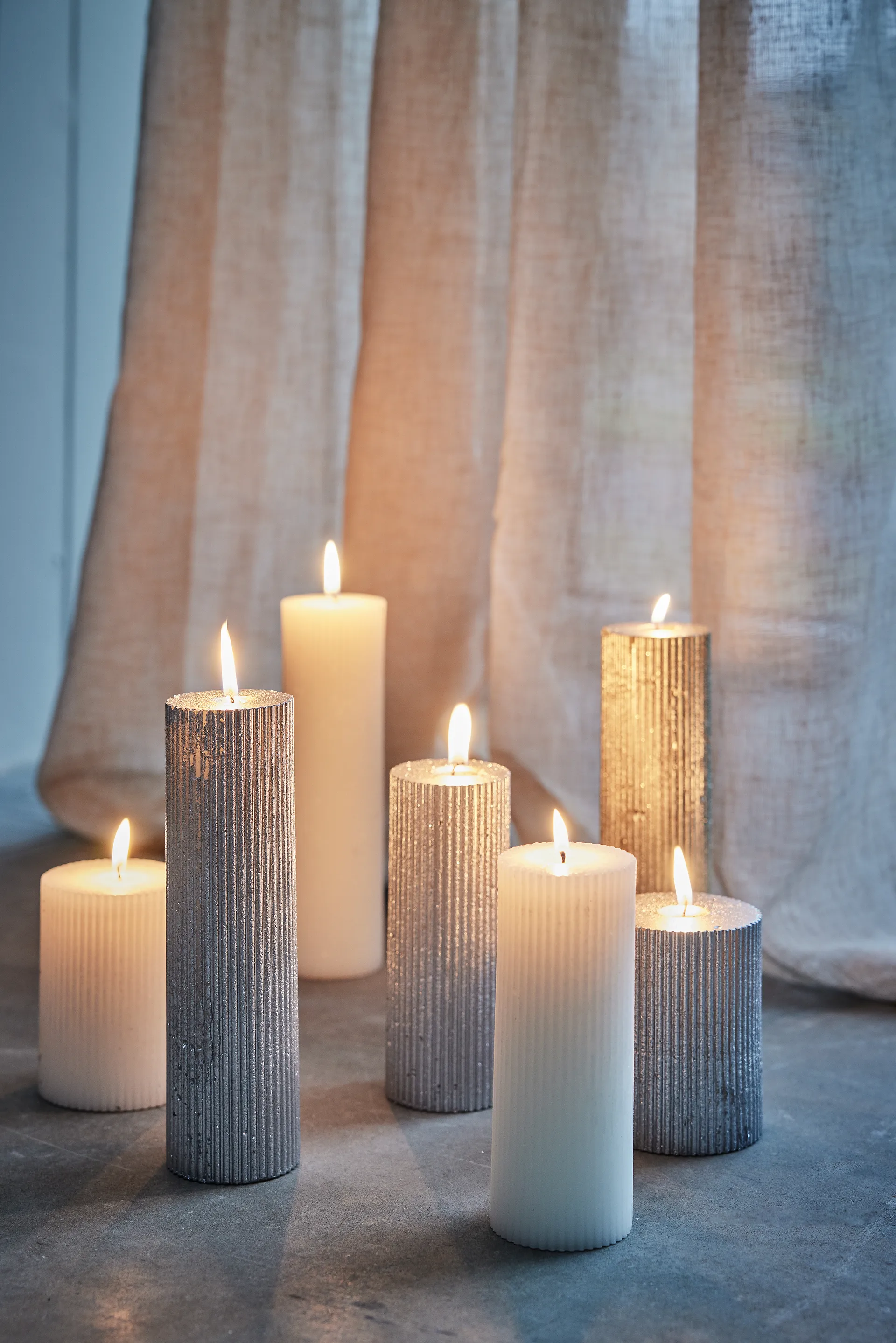 Lissa kaars Ø6x20 cm, Wit Lene Bjerre