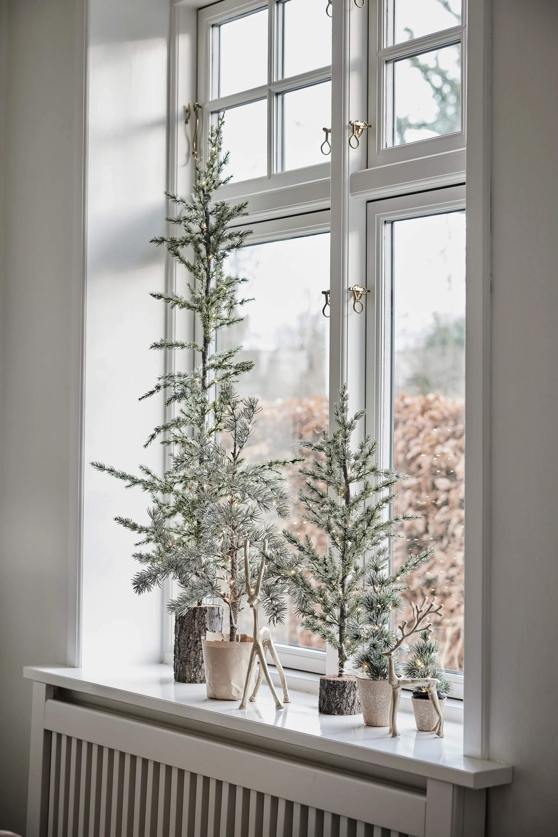 Marely decoratie ren 23 cm, Lichtgoud Lene Bjerre