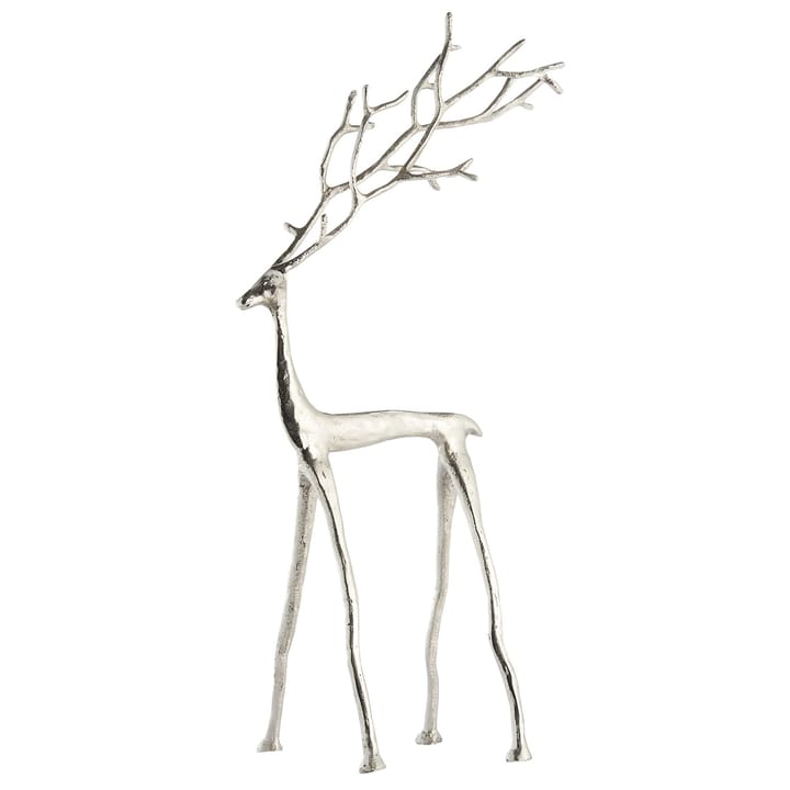 Marely decoratie rendier zilver, Groot 64 cm Lene Bjerre
