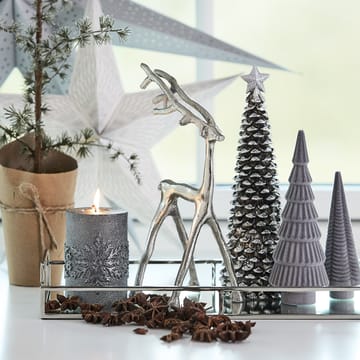 Marely decoratie rendier zilver - Klein 27 cm - Lene Bjerre