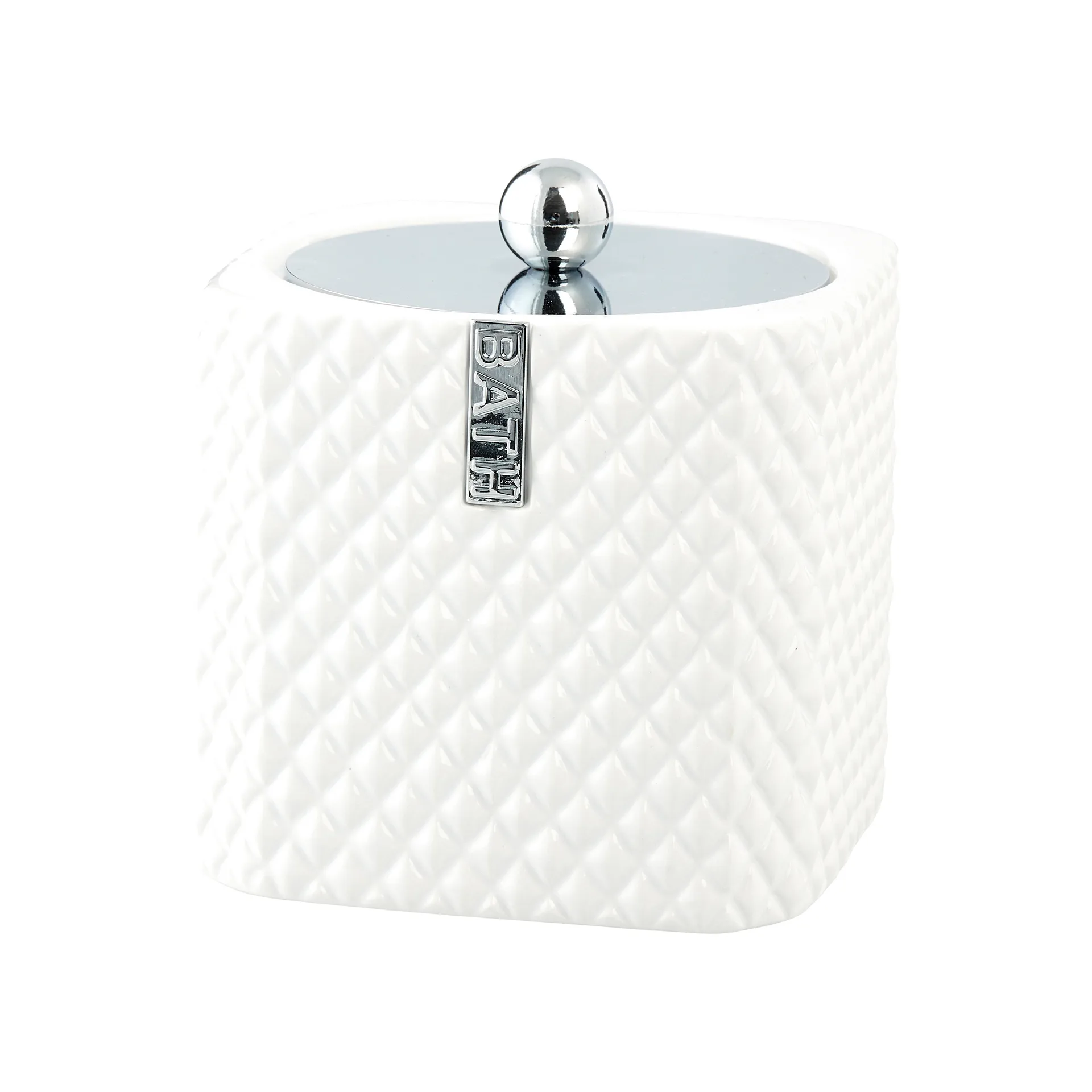 Marion pot 13,5 cm, White-silver Lene Bjerre