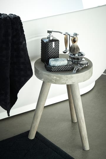 Marion zeepbakje 13,5x9 cm - Black-silver - Lene Bjerre