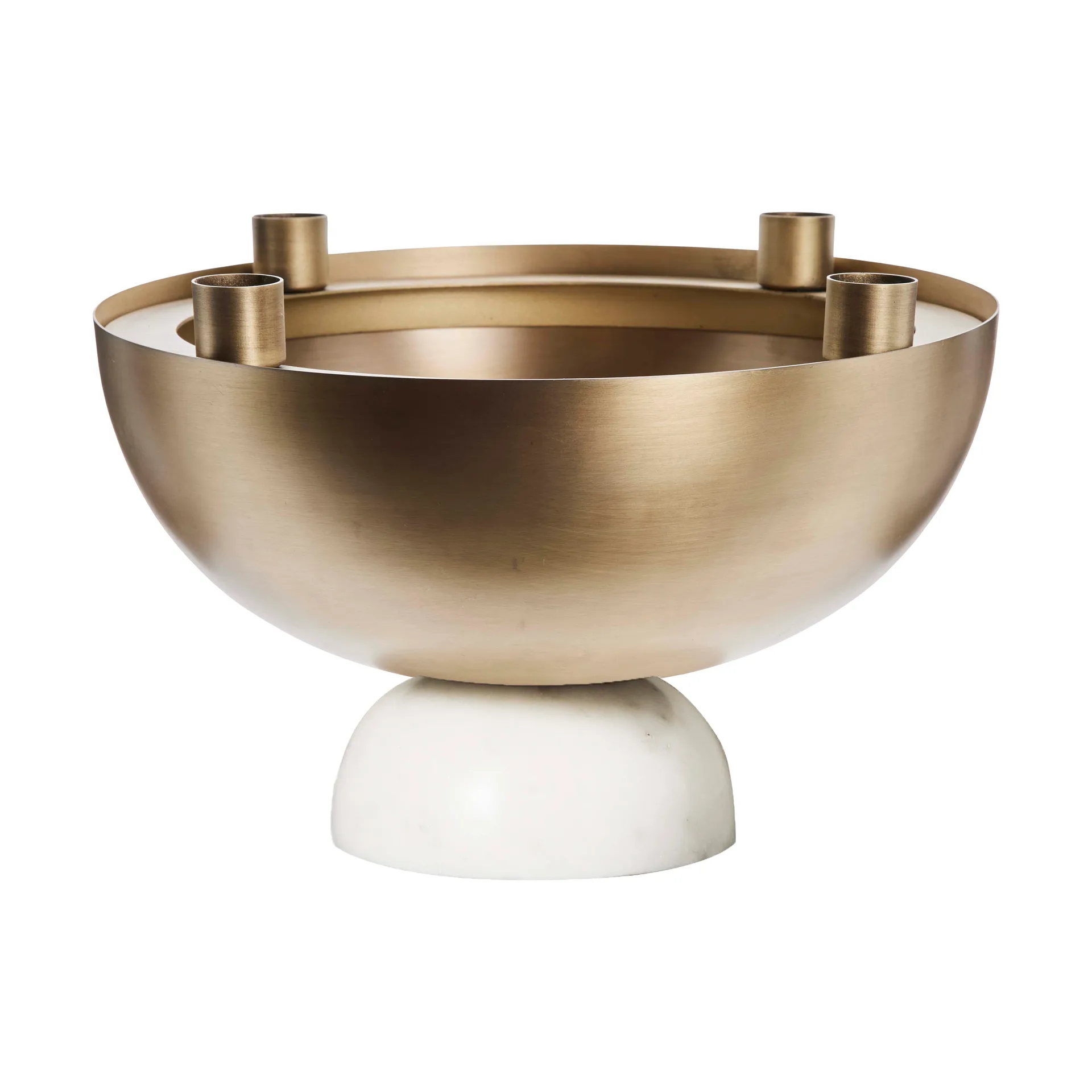Marmilla adventskandelaar Ø26 cm, White-light gold Lene Bjerre