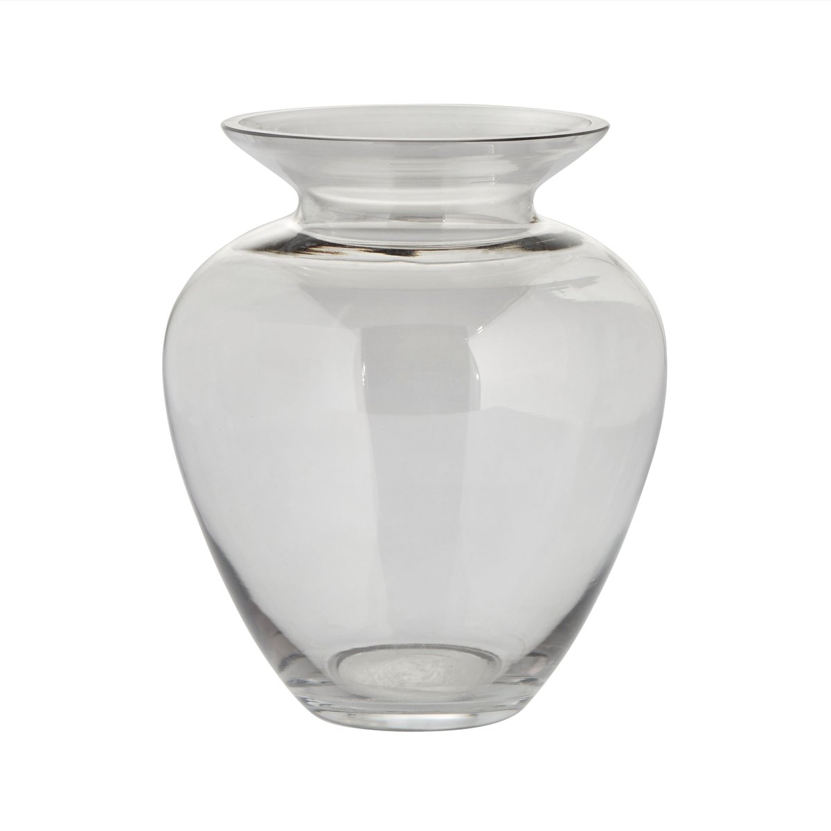 Lene Bjerre Milia vaas 20,5 cm Lichtgrijs | Scandinavisch Interieur | Vazen | Grijs