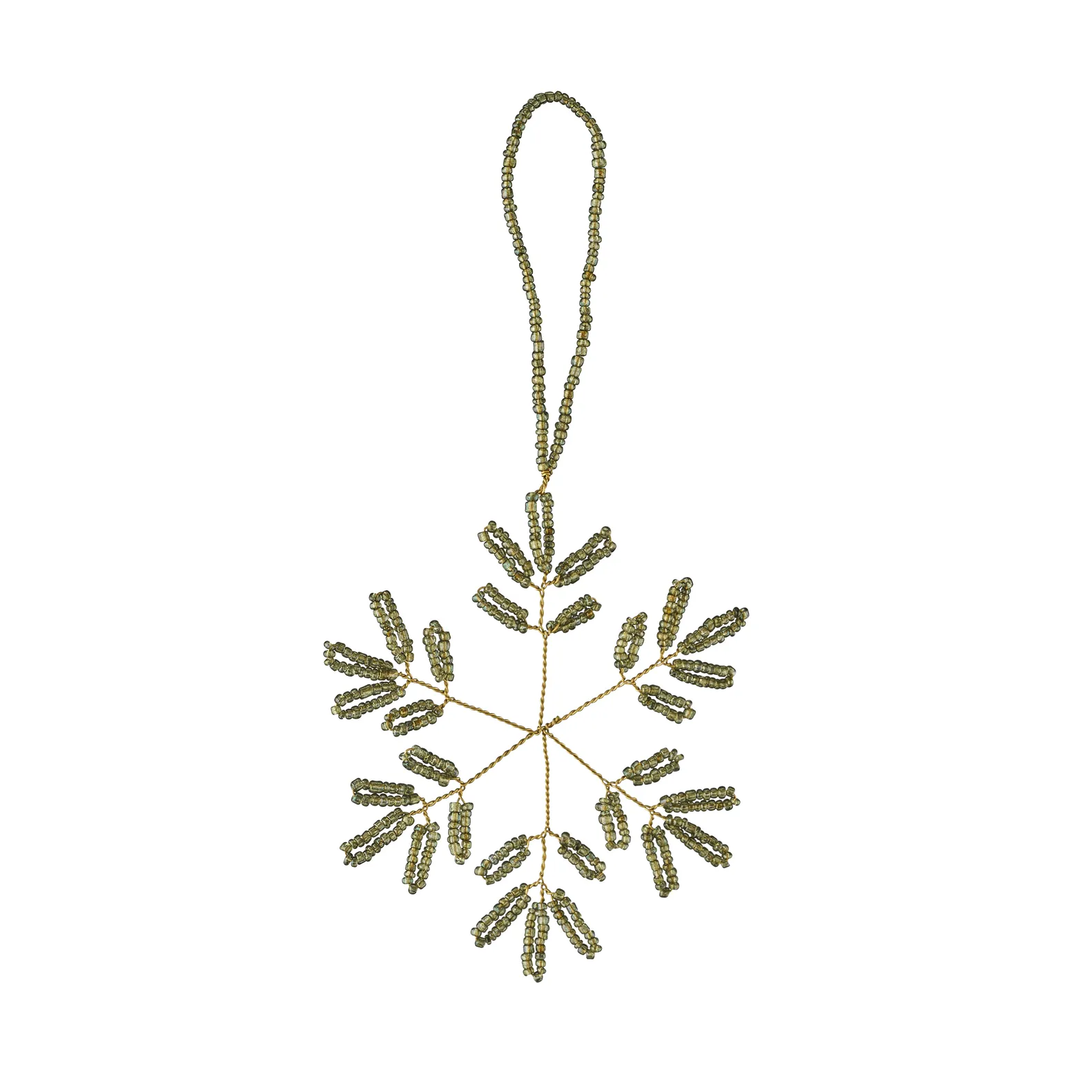 Misolde decoratieve hanger, Groen, 9x9 cm Lene Bjerre