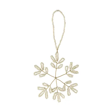 Misolde decoratieve hanger - Wit, 9x9 cm - Lene Bjerre