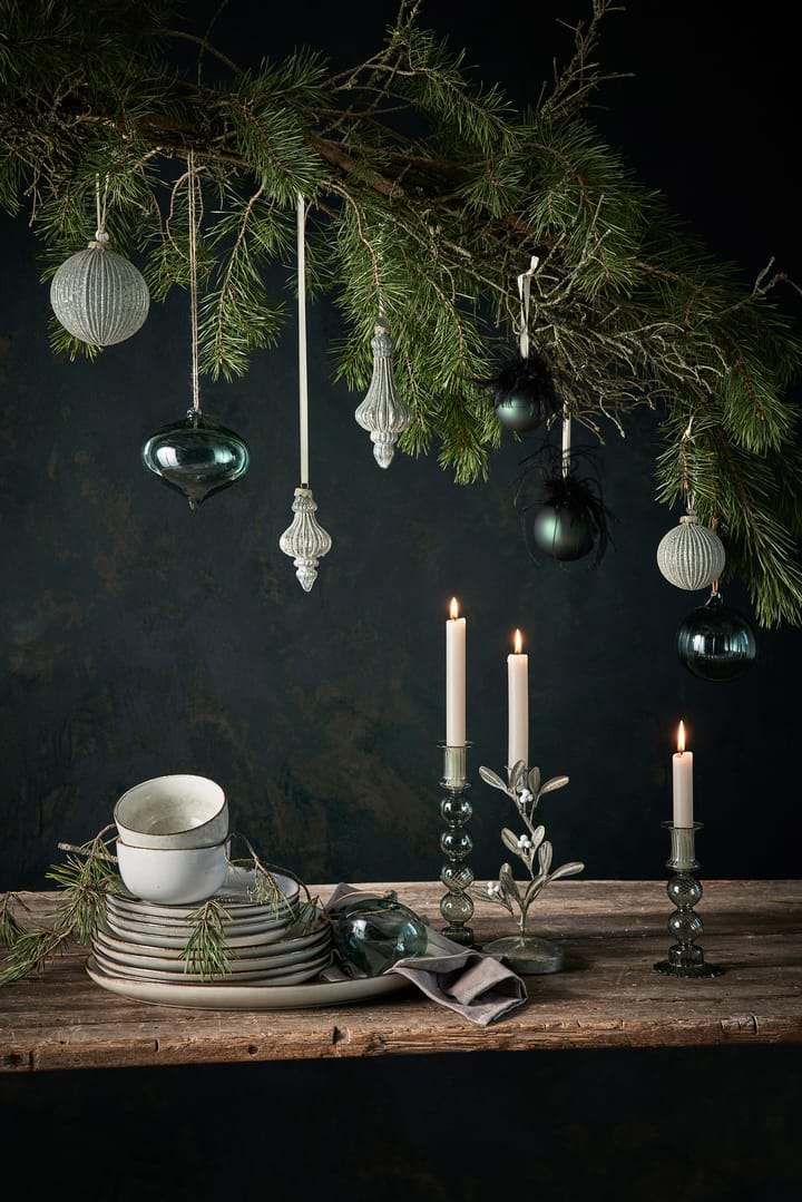 Missia kandelaar 25 cm - silver - Lene Bjerre