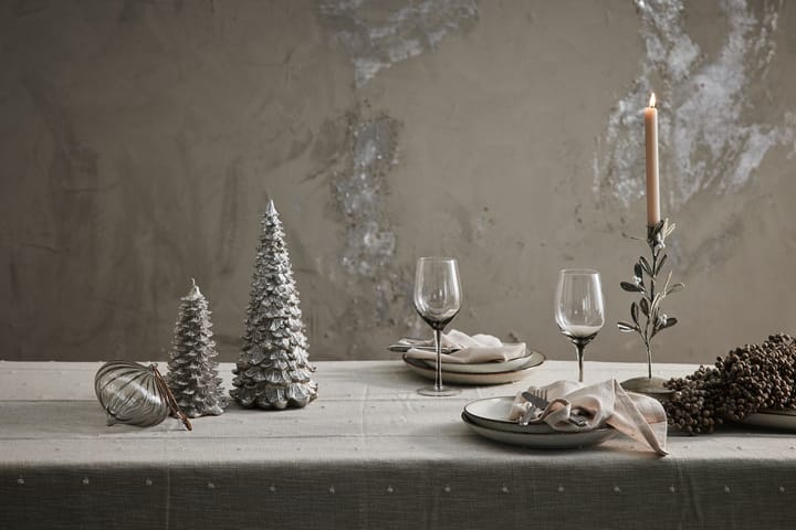 Missia kandelaar 30 cm - silver - Lene Bjerre