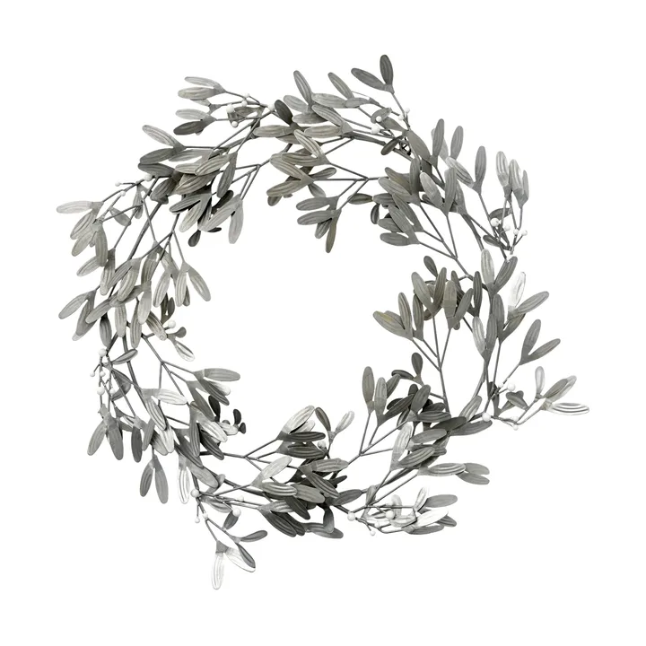 Mistlia krans - Grijs, Ø64 cm - Lene Bjerre