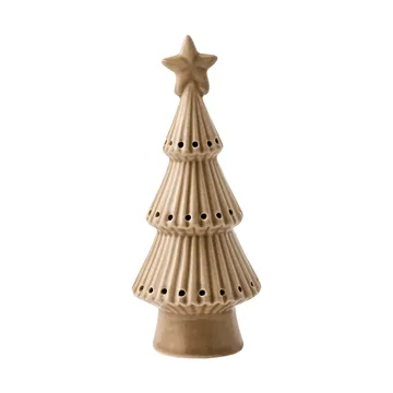 Mythel LED-boom decoratieobject - Beige, 7x7xH17,2 cm - Lene Bjerre