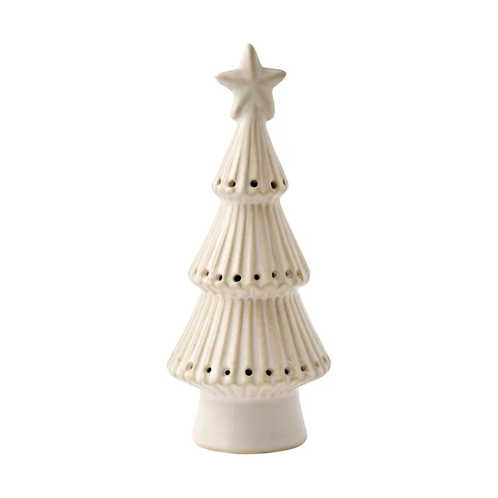 Mythel LED-boom decoratieobject - Wit, 7x7xH17,2 cm - Lene Bjerre