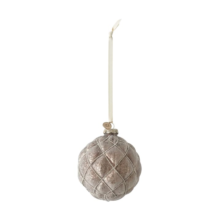 Norille kerstbal Ø11 cm, Antiekbruin, net Lene Bjerre