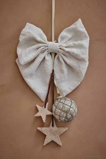 Norille kerstbal Ø11 cm - Antiekbruin, net - Lene Bjerre