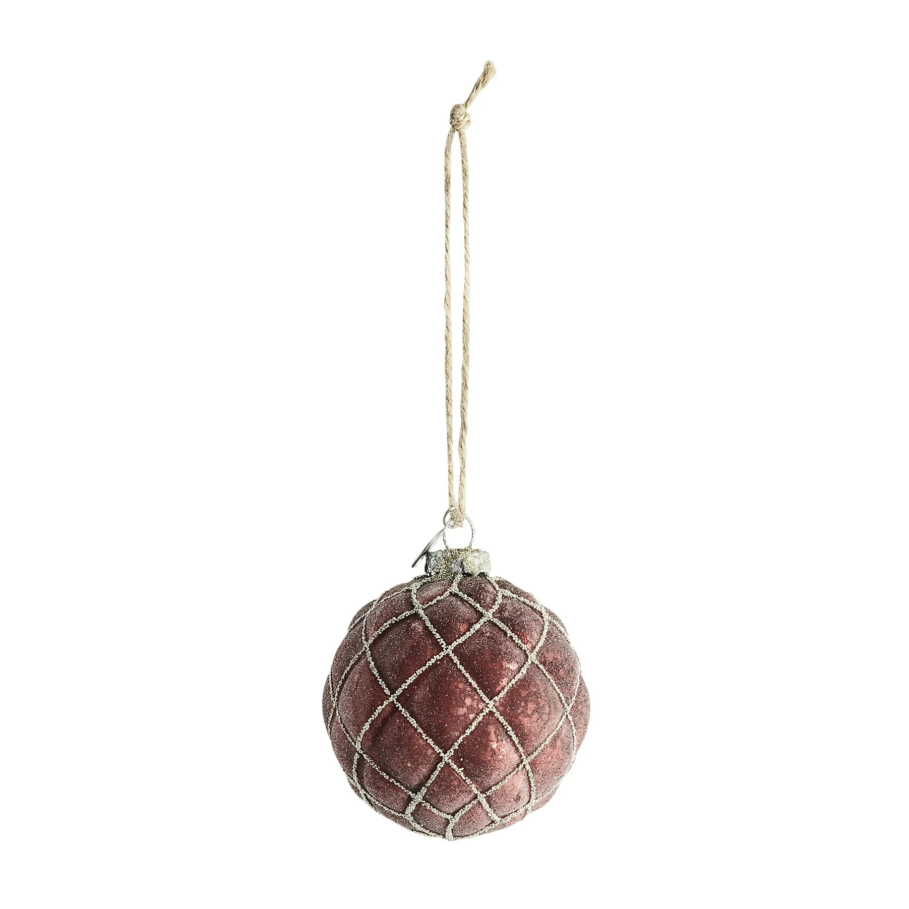 Norille kerstbal Ø8 cm, Pomegranate Lene Bjerre