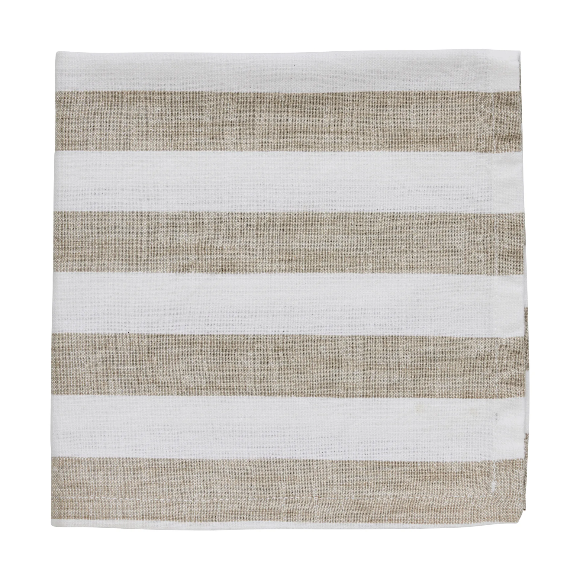 Olivia katoenen servet 40x40 cm, Off White-Linen Lene Bjerre