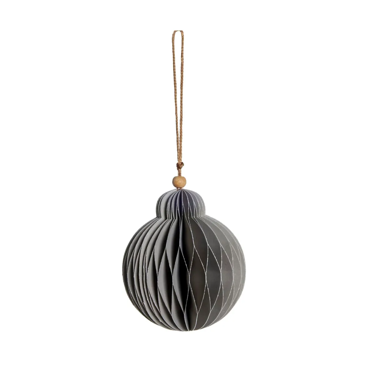 Paline decoratiehanger Ø10 cm, Lichtgrijs-zilver Lene Bjerre