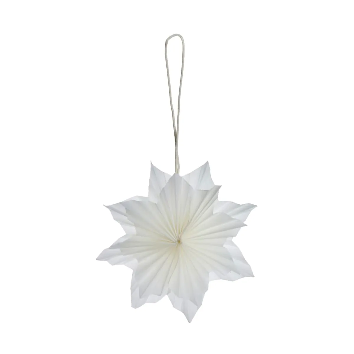 Palisa ster decoratie hanger 10 cm, Off white Lene Bjerre