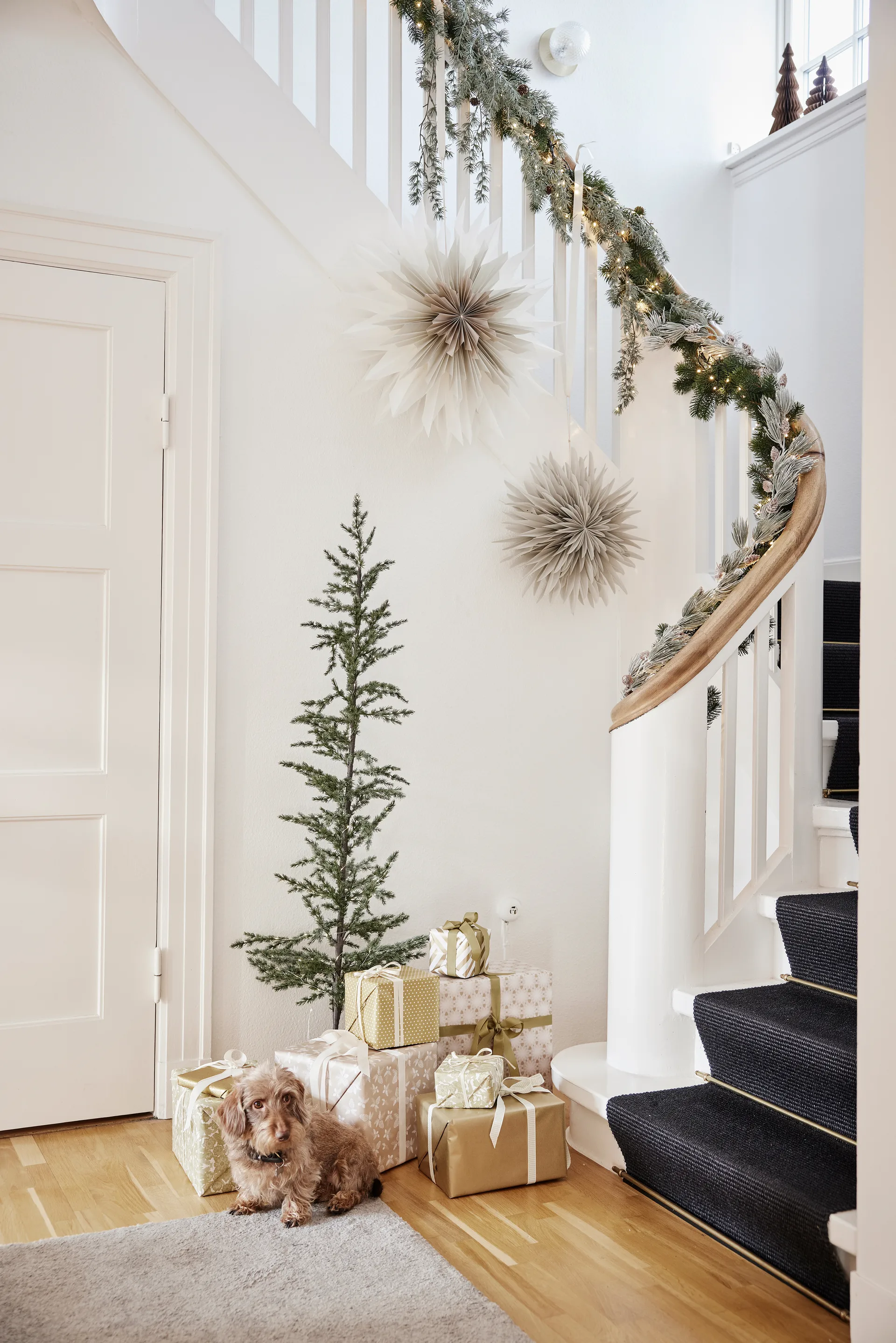 Palisia decoratiester Ø40 cm, Lichtgrijs Lene Bjerre