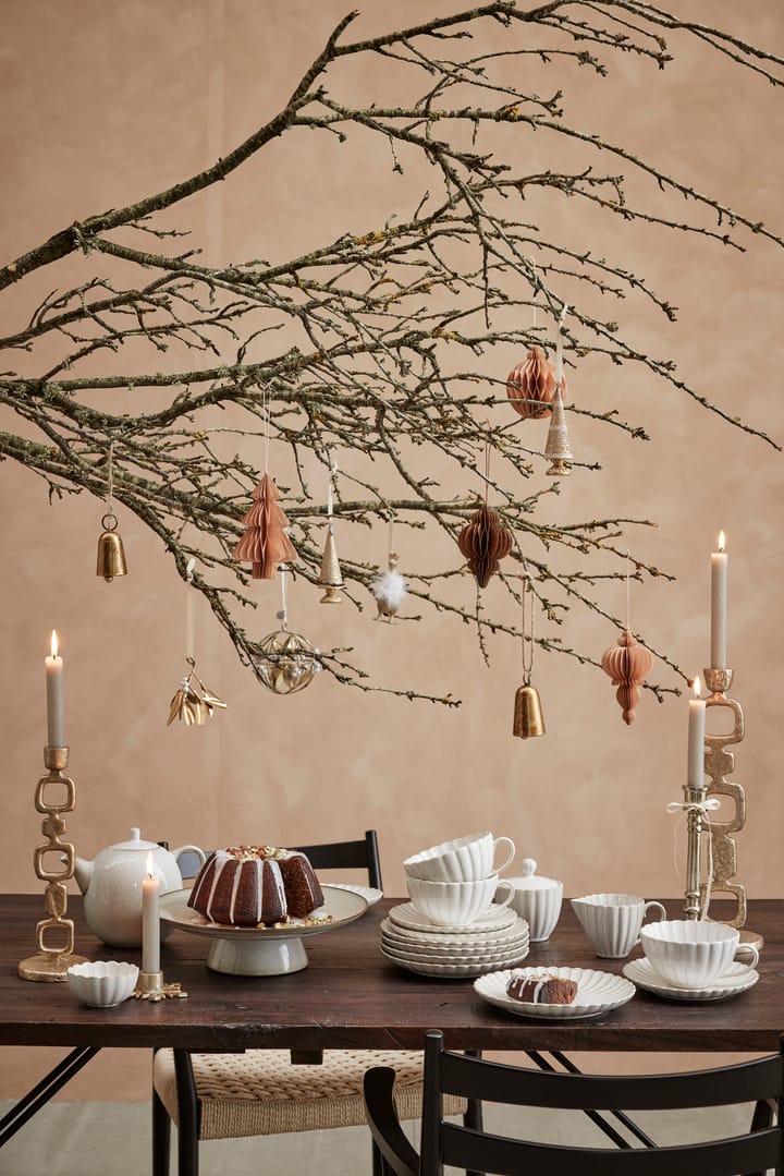 Pappia kersthanger kerstboom 15 cm, Rose Lene Bjerre