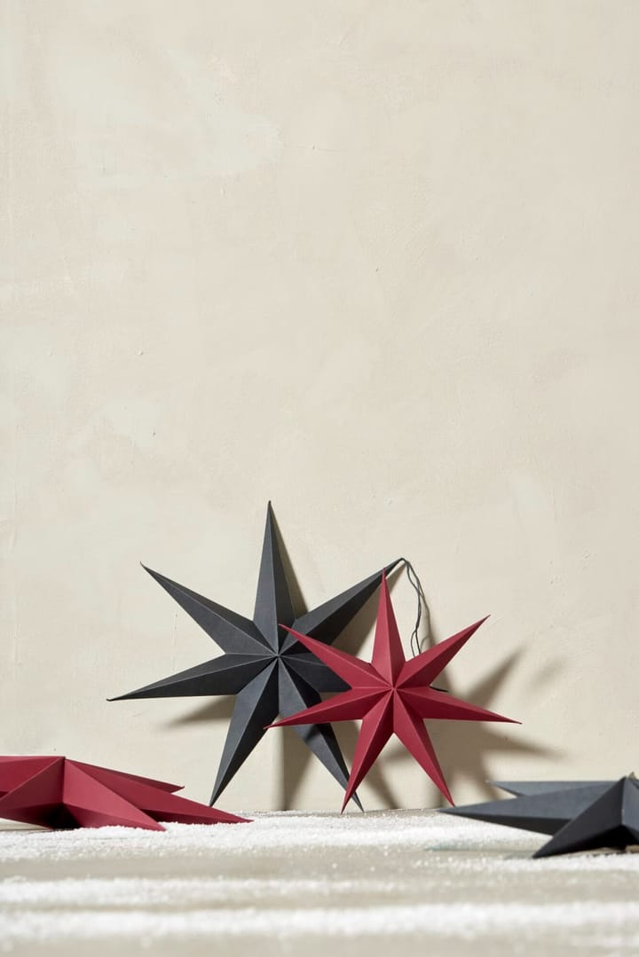 Pappia ster 40 cm, Donkergrijs Lene Bjerre
